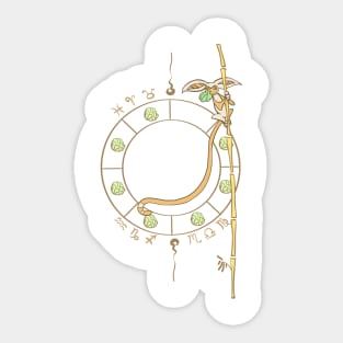 Astrolabe Momo Sticker